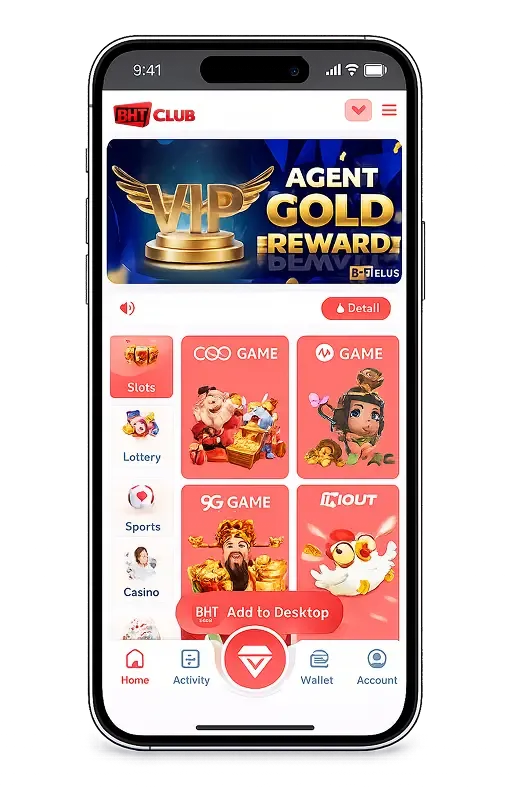 BHT CLUB app – Home & Download